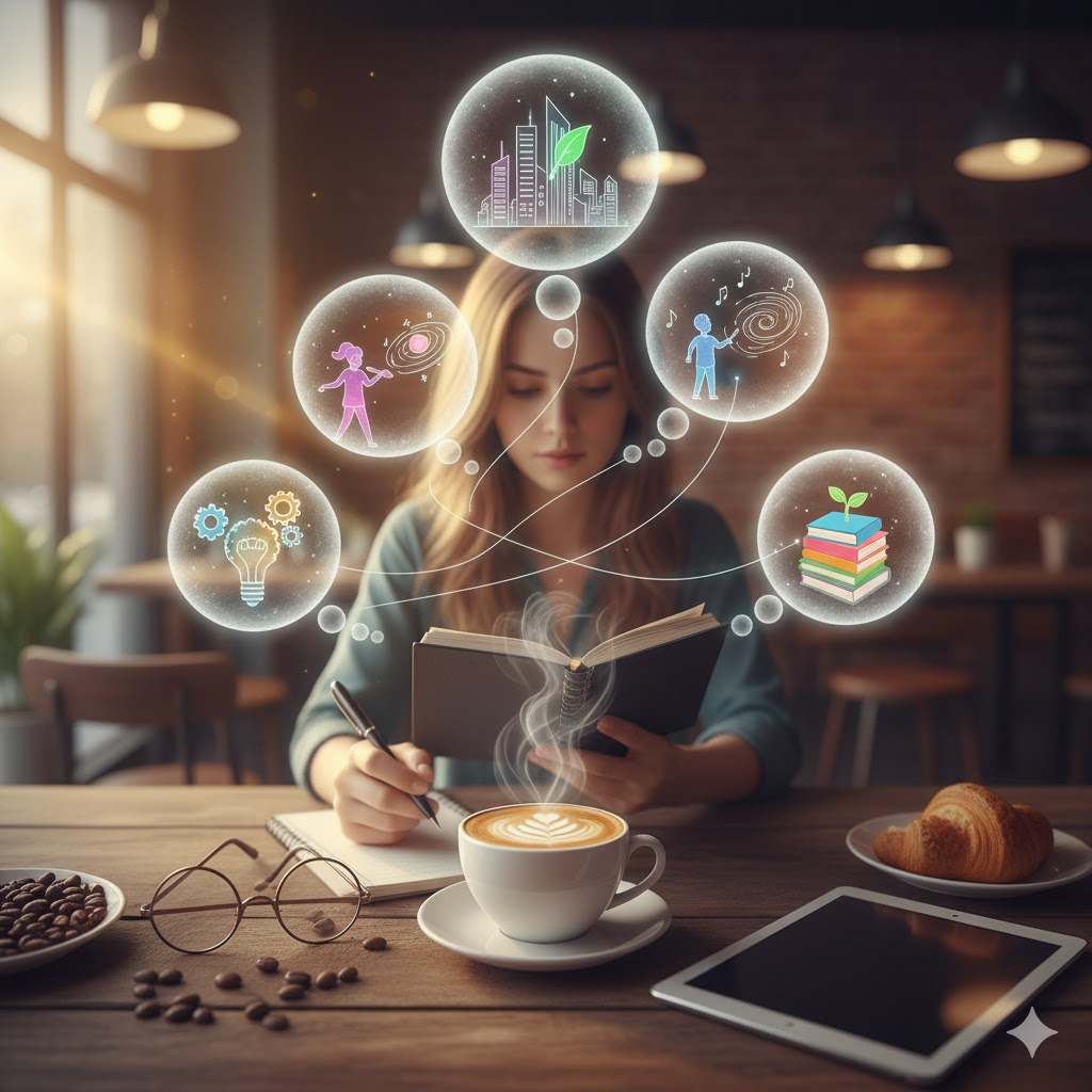 5 Ide Kreatif yang Tiba-Tiba Muncul Saat Sedang Ngopi