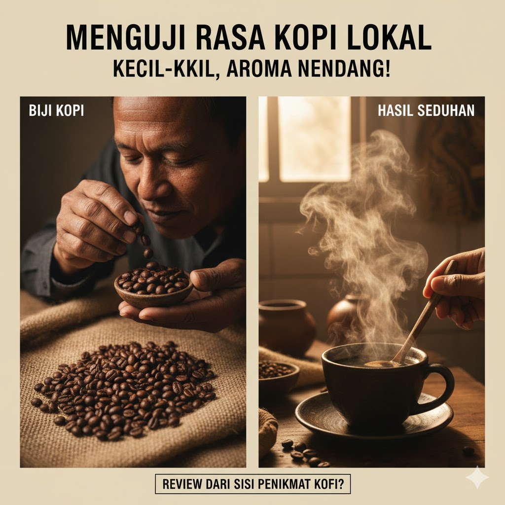 Menguji Rasa Kopi Lokal: Kecil-kecil, Aroma Nendang!