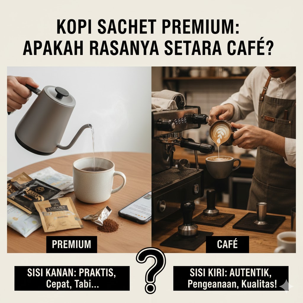 Kopi Sachet Premium: Apakah Rasanya Setara Café?