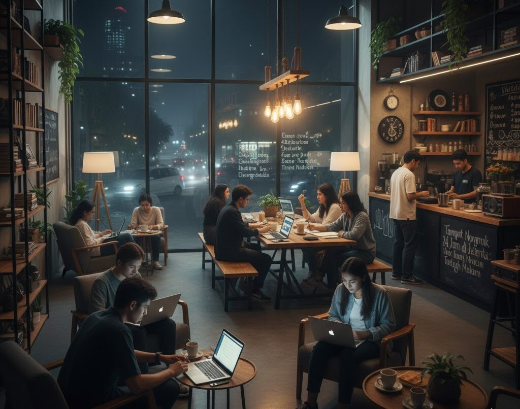 Tempat Nongkrong 24 Jam di Jakarta: Buat yang Ide Kreatifnya Baru Muncul Tengah Malam