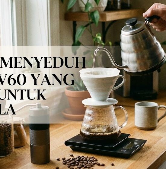 Cara Menyeduh Kopi V60 yang Enak untuk Pemula