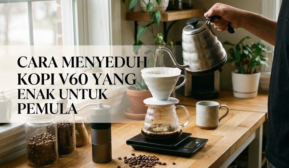 Cara Menyeduh Kopi V60 yang Enak untuk Pemula