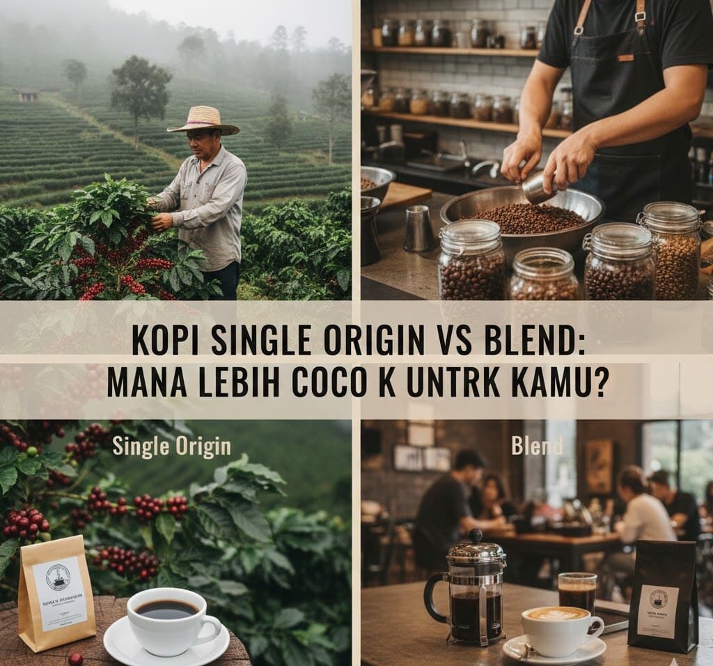 Kopi Single Origin vs Blend: Mana Lebih Cocok untuk Kamu? (Panduan Lengkap & Jujur #1)