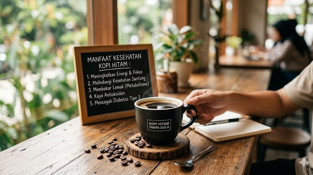 Kopi Hitam Tanpa Gula: Manfaat Besar bagi Kesehatan yang Sering Diremehkan