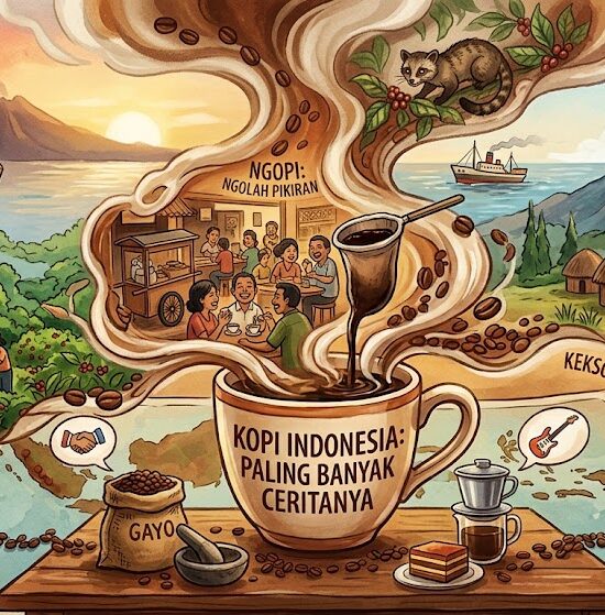 Kalau Kopi Bisa Bicara, Indonesia Pasti Paling Banyak Ceritanya