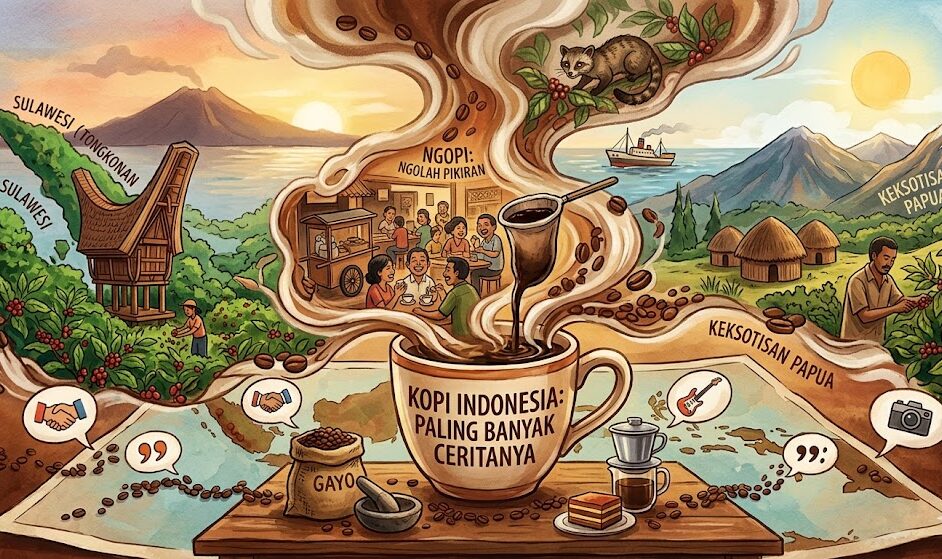 Kalau Kopi Bisa Bicara, Indonesia Pasti Paling Banyak Ceritanya