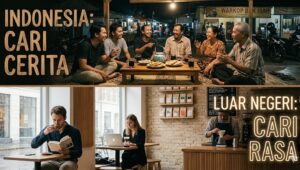 Ngopi di Indonesia vs Luar Negeri: Satu Cari Rasa, Satu Cari Cerita