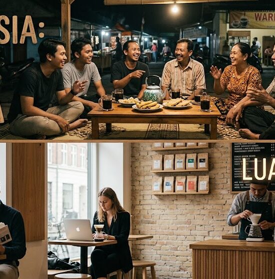 Ngopi di Indonesia vs Luar Negeri: Satu Cari Rasa, Satu Cari Cerita
