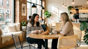 Inspirasi Meja Cafe Modern untuk Coffee Shop Minimalis dan Estetik