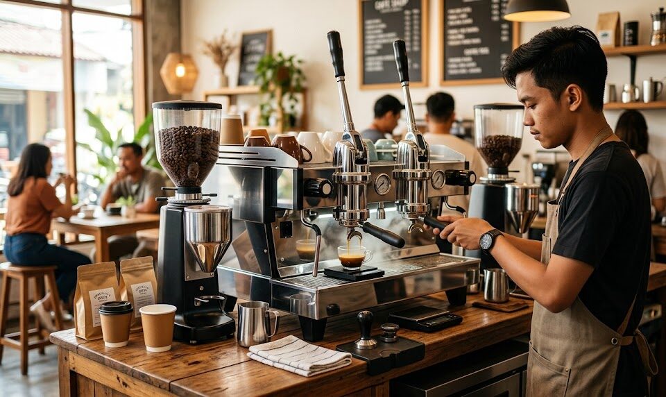 Rekomendasi Mesin Kopi Komersial Terbaik untuk UMKM (Harga & Kualitas Teruji)